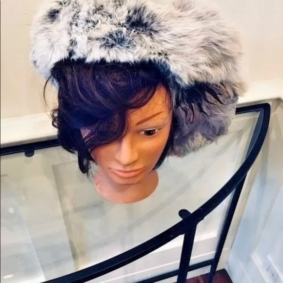 VTG CHINCHILLA REX HAT TAM BERET ANDRÉ CREATION - Picture 7 of 10